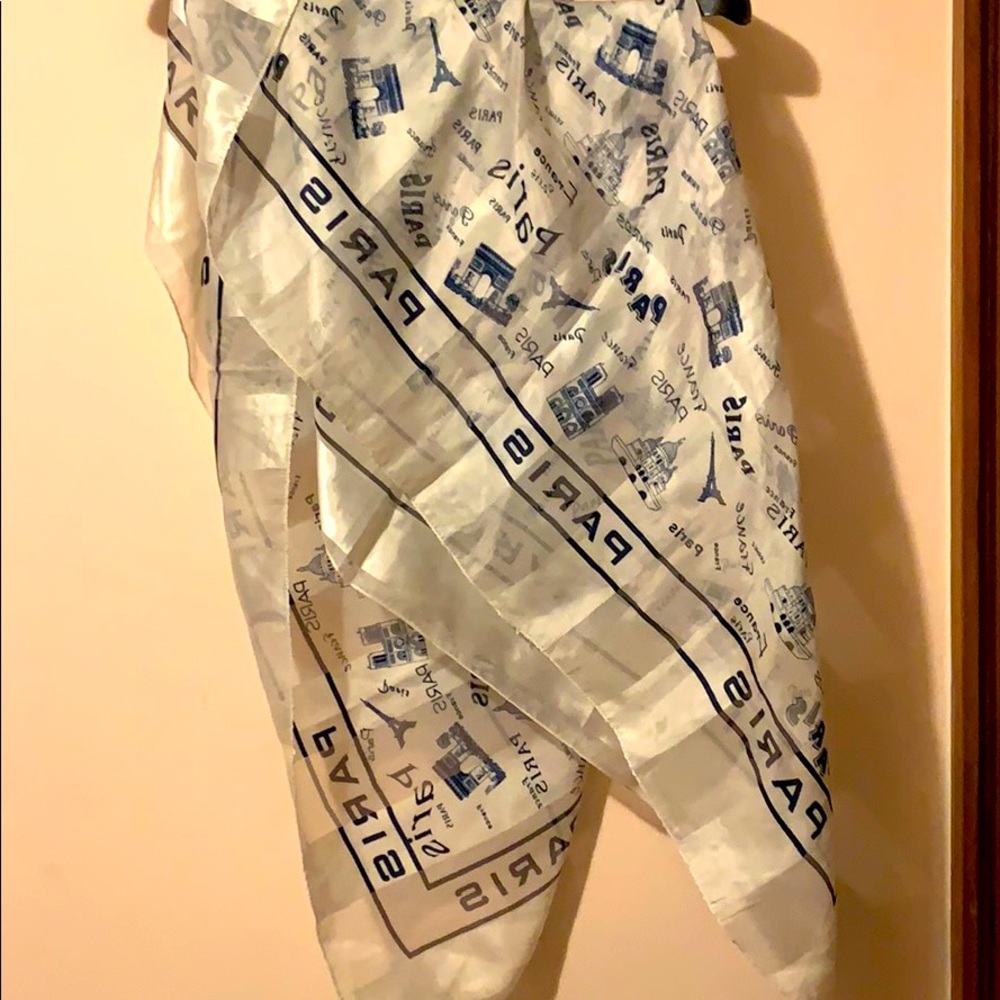 Square Paris branded scarf from Paris